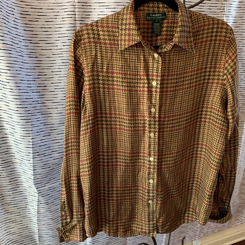 RL long sleeves blouse